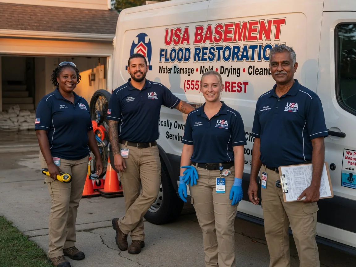 Basement Flood Cleanup company in Galveston, IN